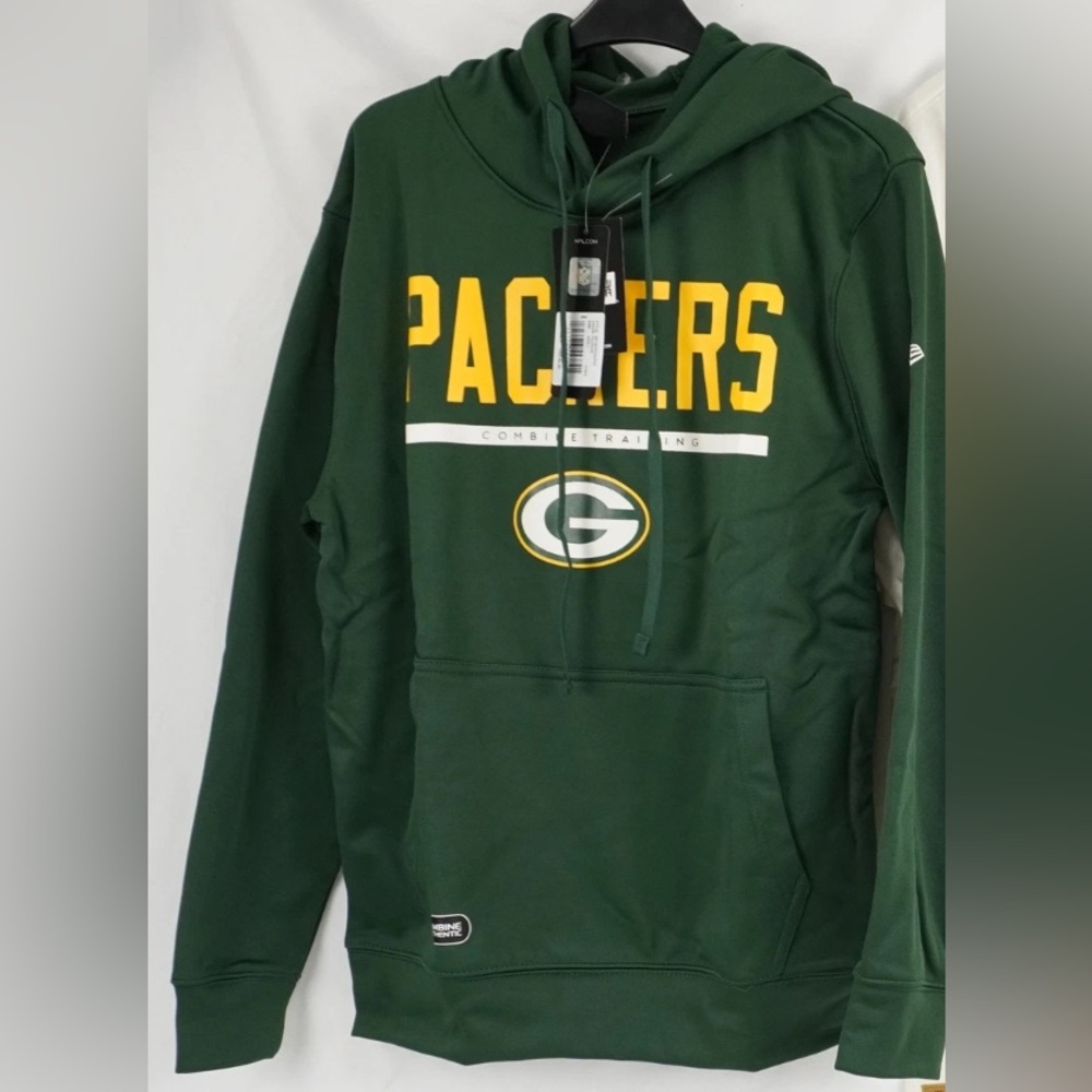 NWT [New Era] Green Bay Packers NFL Combine Performance Fleece Hoodie Men’s S - Picture 7 of 9